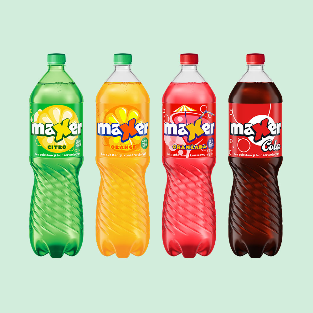Maxer gazowany 1.5 l / 2 l